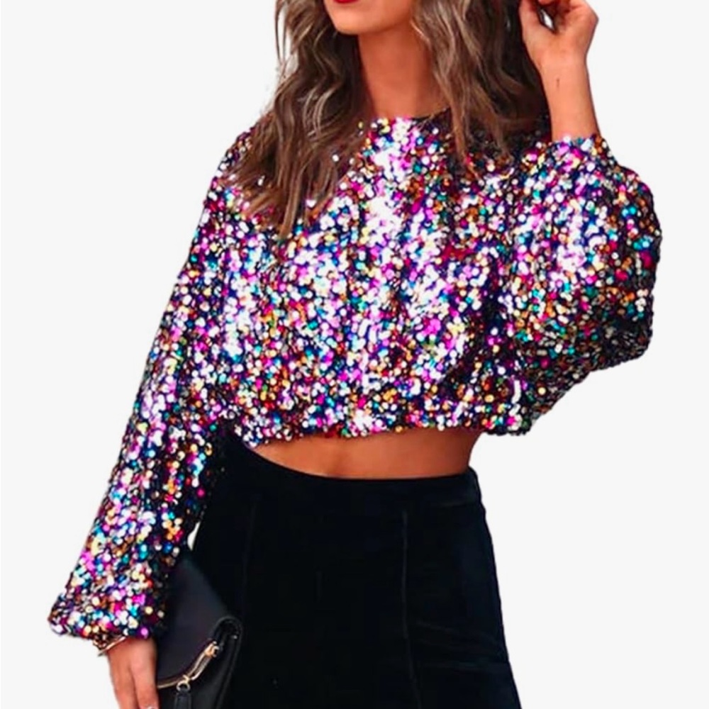 Sequin top